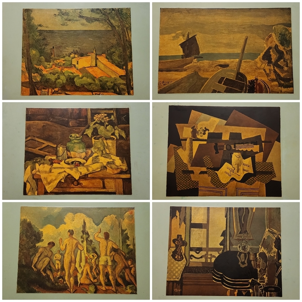 Vintage Art Print Collection - Set of 6
